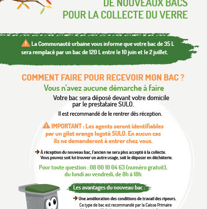 Collecte du verre – Habitat individuel