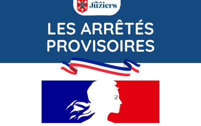 Arrêtés provisoires