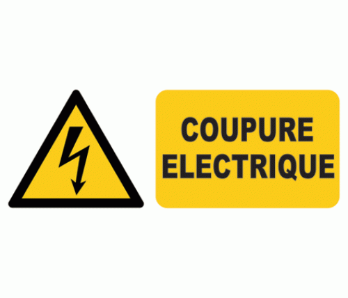 Coupure électrique Coupure électrique