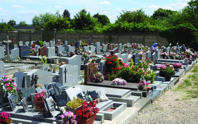 Décès, cimetière