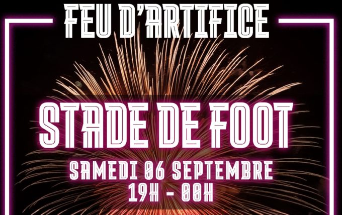 Feu d’artifice reporté en septembre