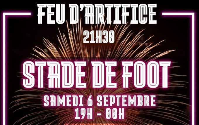 Feu d’artifice reporté en septembre