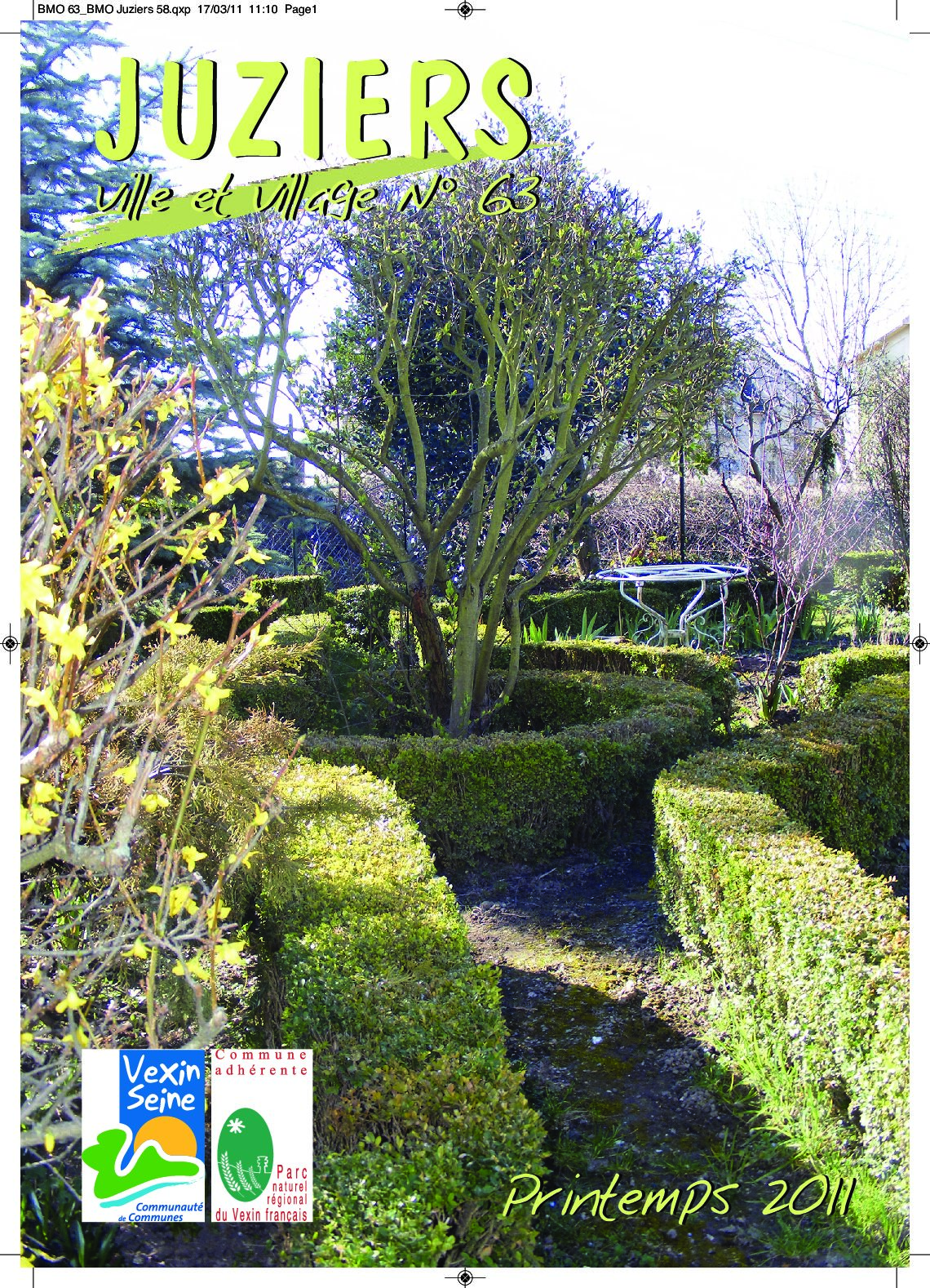 Juziers ville et village – mars 2011