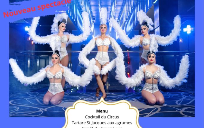 Diner spectacle cabaret le Circus