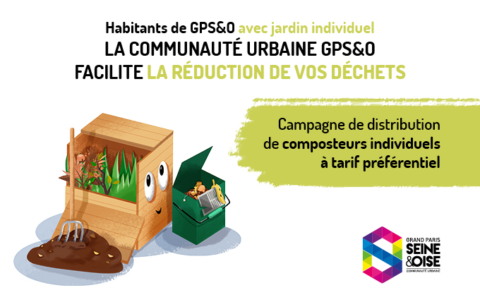 Campagne GPS&O pour l’acquisitiond’un composteur individuel : réservez le vôtre dès maintenant !