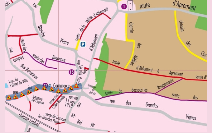 Travaux rue du Commerce : circulation réglementée