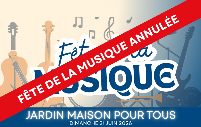 Fête de la musique annulée