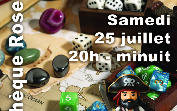 Soirée Jeux de Société pirates