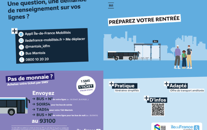 Ile de France mobilité – Préparez votre rentrée